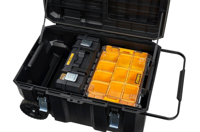 DWST17871-1 DEWALT WIELKA SKRZYNIA TSTAK Skrzynia narzedziowa na kołach Klasa szczelności IP54