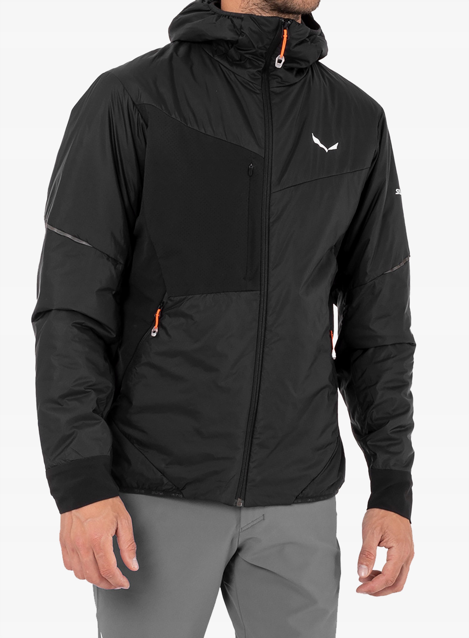 Hybridní bunda Salewa Pedroc 2 Twr Hyb Jacket černá