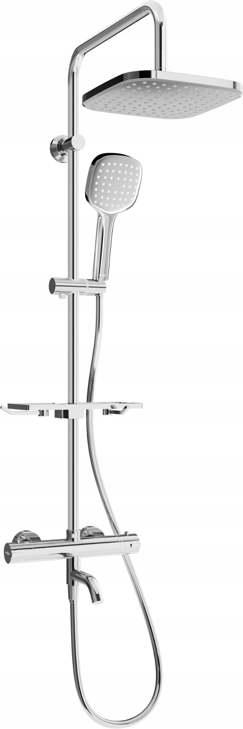 

Mexen KT33 Zestaw Wannowy Bateria Termostat Chrom
