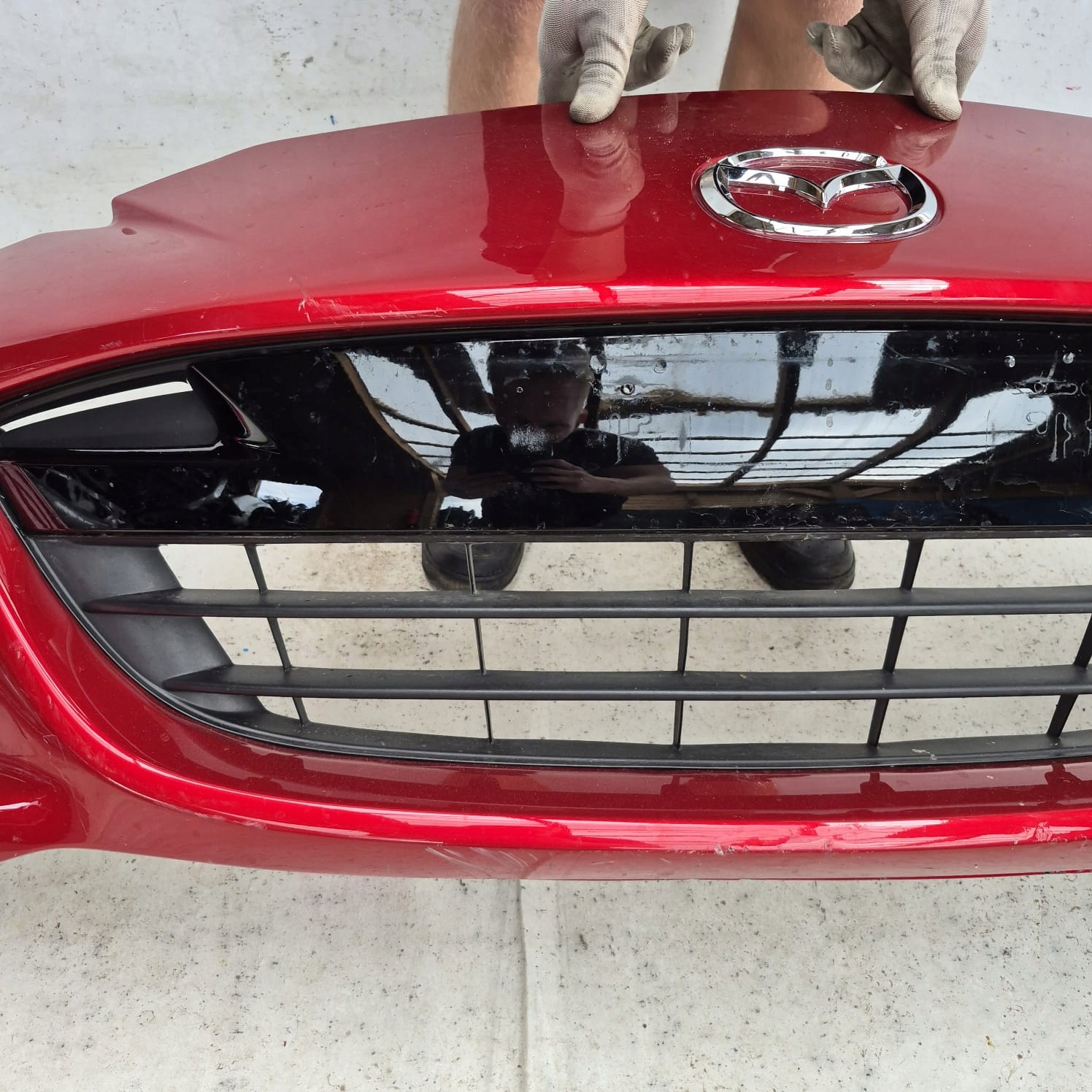 MAZDA MX-5 IV 4 15-> bumper front front grill SPOILER N243-50031