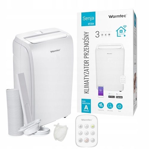 

Klimatyzator Przenośny Warmtec KP26W do 30m2 WiFi
