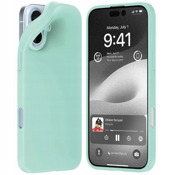 Etui Mercury Soft do iPhone 16 Plus 6.7" w kolorze miętowym