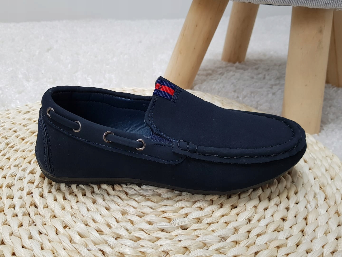 Mokasyny chłopięce granatowe BARTOSZ 32 Marka Inna marka