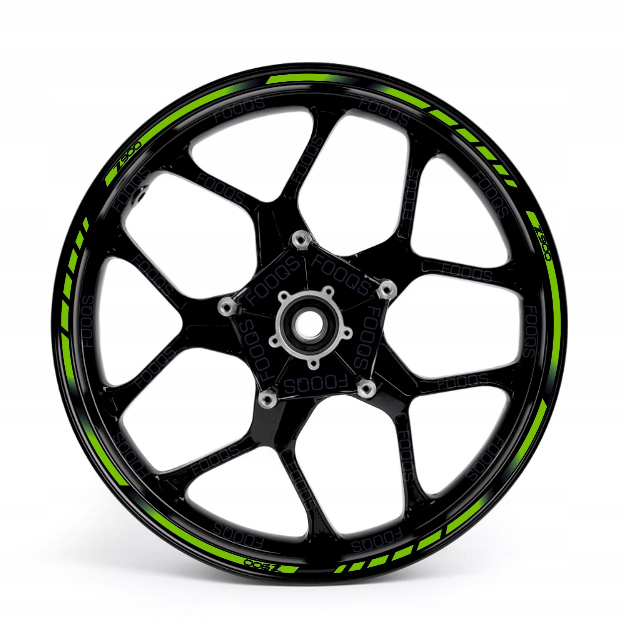 Samolepky Na Ráfky Juula Pro Kawasaki Z900 Zelené