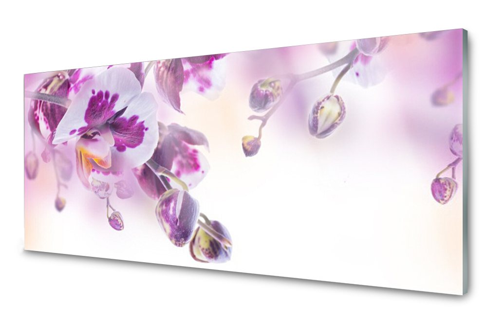 

Panel szklany do kuchni Kwiaty Roślina 125x50