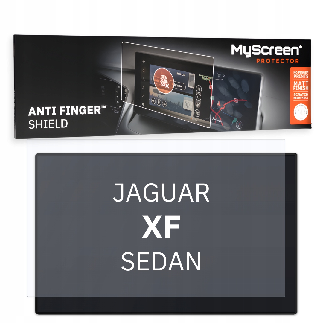 Matná fólie pro Jaguar Xf Sedan 2024 Hlavní displej 11,4" MyScreen Anti F