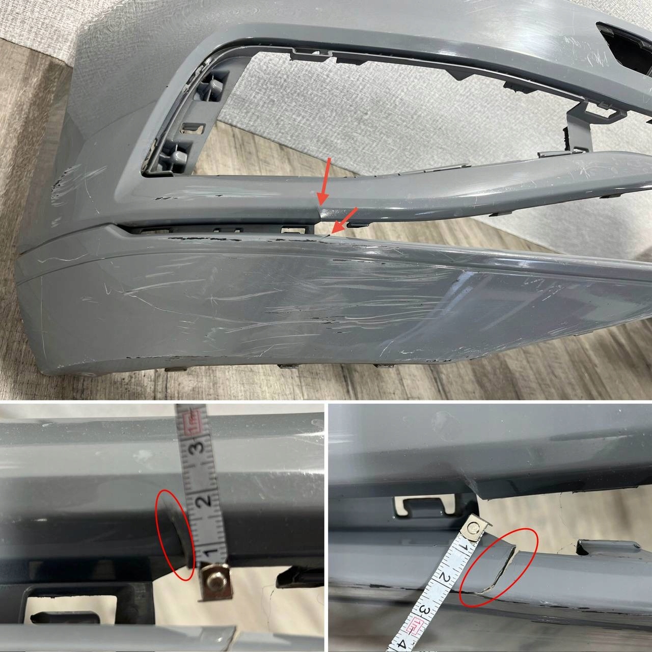 VW PASSAT B8 LIFT 2019-2021 bumper front 3G0807221E