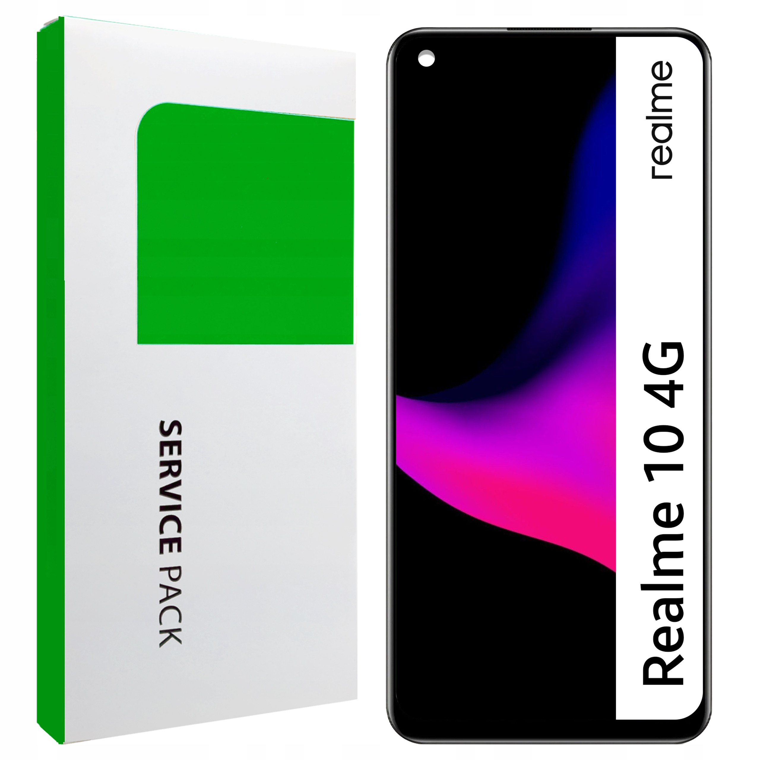 Originál Zila pre Realme 10 4G Digitizer Dotykový displej Rámček