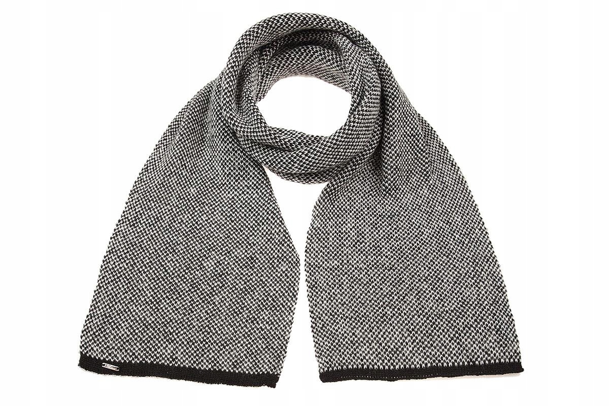 

Szal damski Zefir Czarny/ecru pepitka Polski