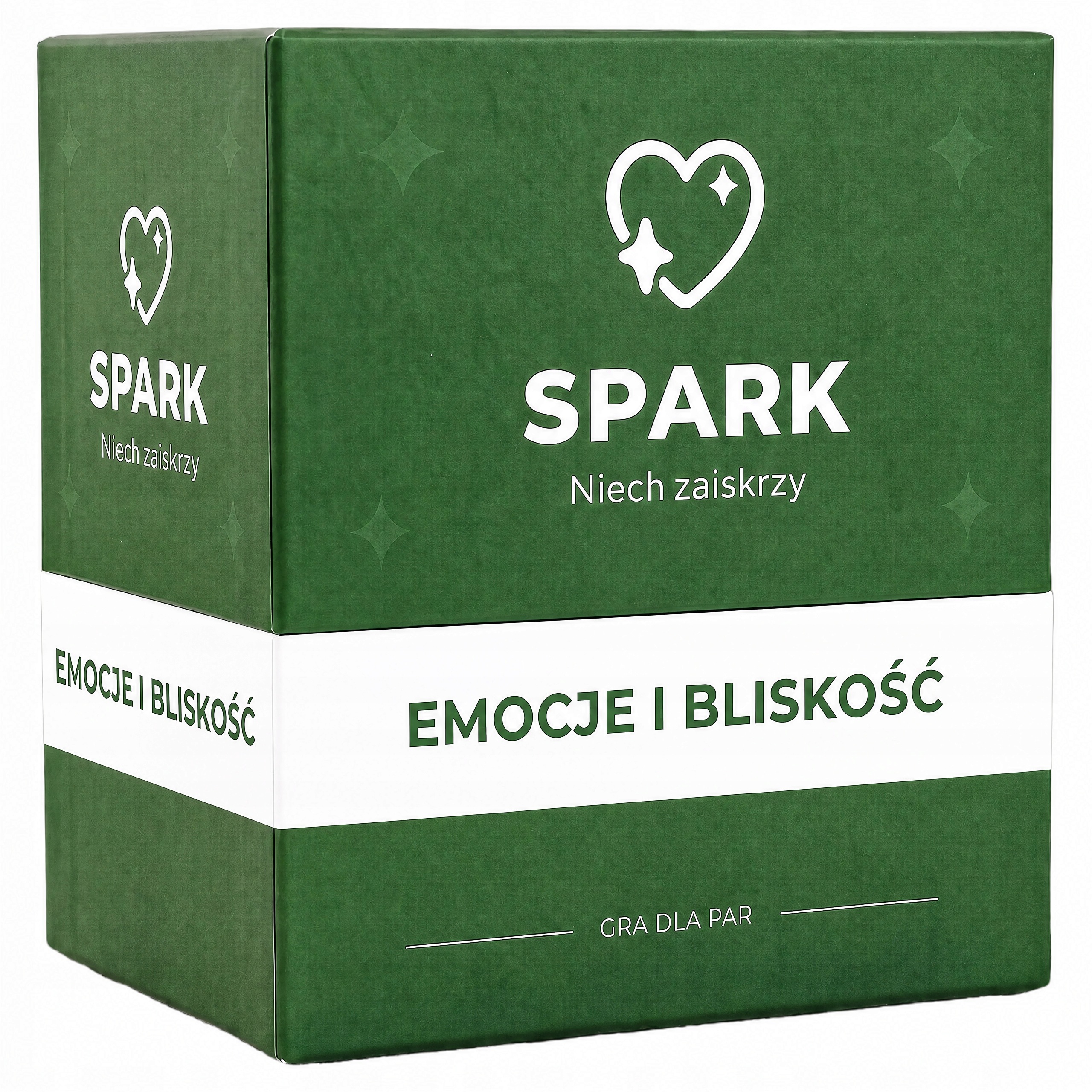 Gra Dla Par Spark Emocje i Bliskość na prezent, 112 kart, 10 randek