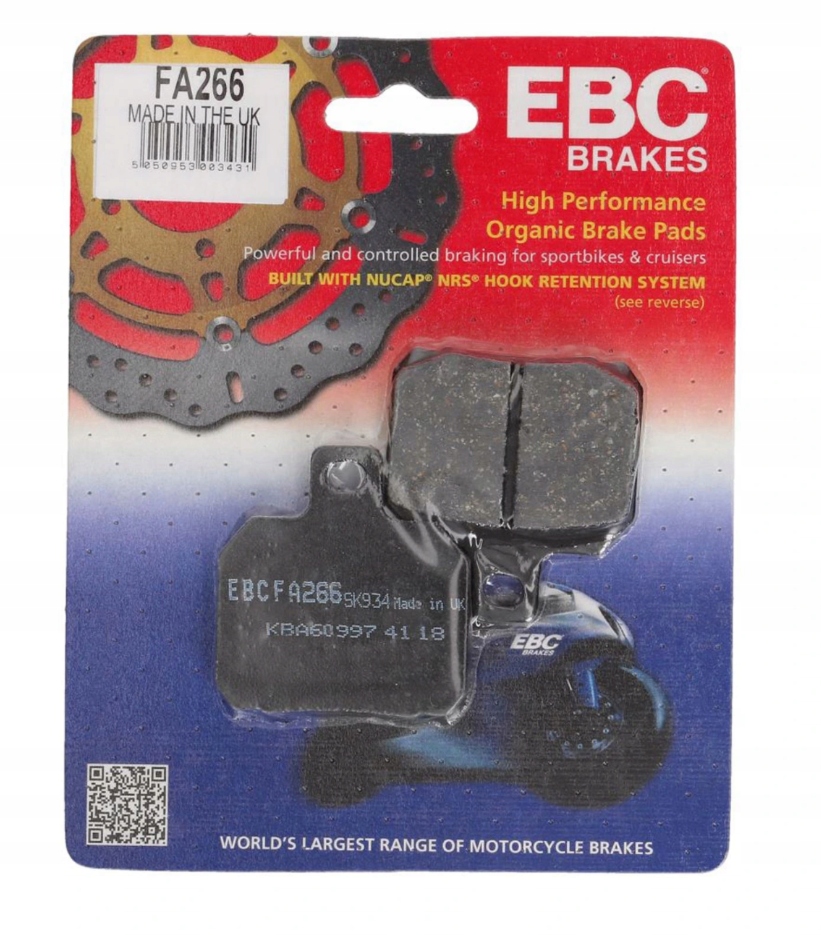 FA266 - ГАЛЬМІВНІ КОЛОДКИ APRILIA SL 1000 FALCO