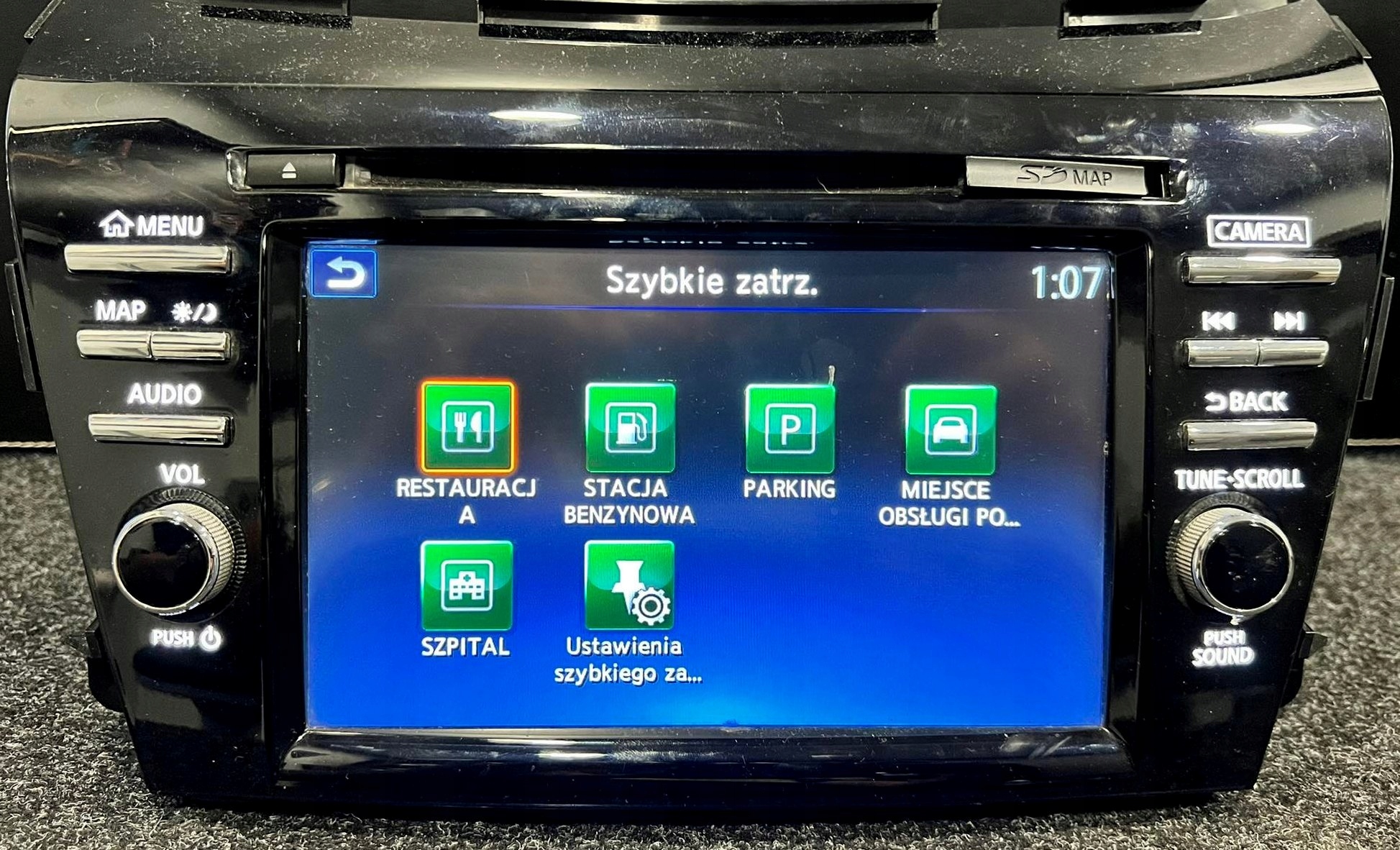 NISSAN MURANO CONNECT POLSKIE MENU RADIO LEKTOR MAPA Nośnik inny
