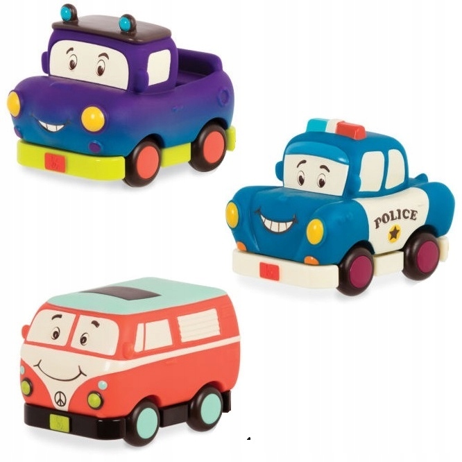 

B.Toys Zestaw mini autka z napędem z pick-up 1695
