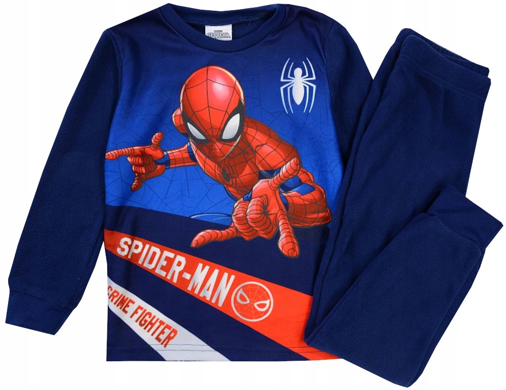 

Spider-man Piżama Polar Ocieplana granat 3 R076A