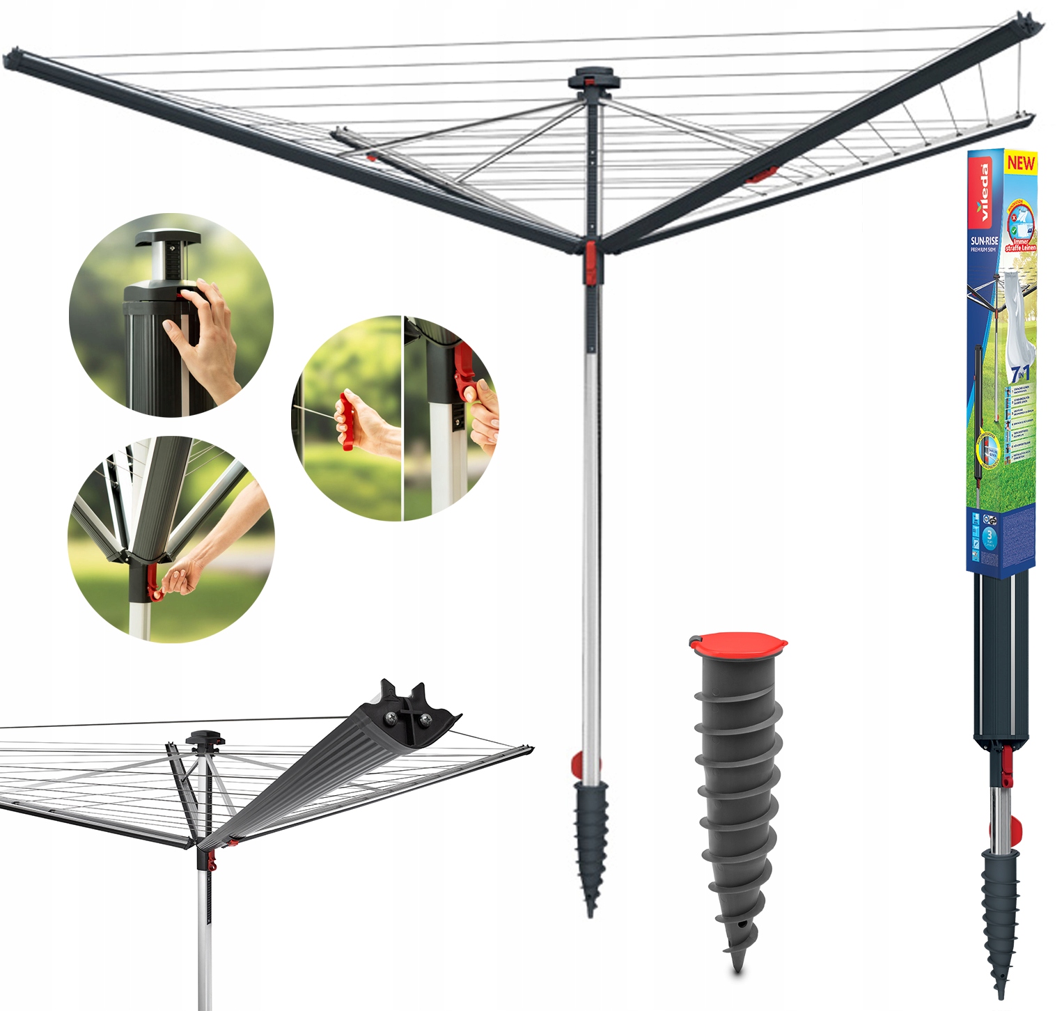 Levně Sušák Vileda Sun-Rise