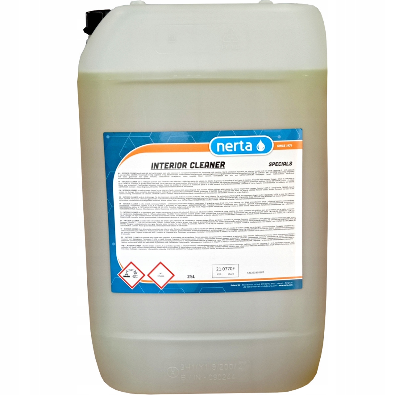 

Nerta Interior Cleaner 25L czyszczenie plastików