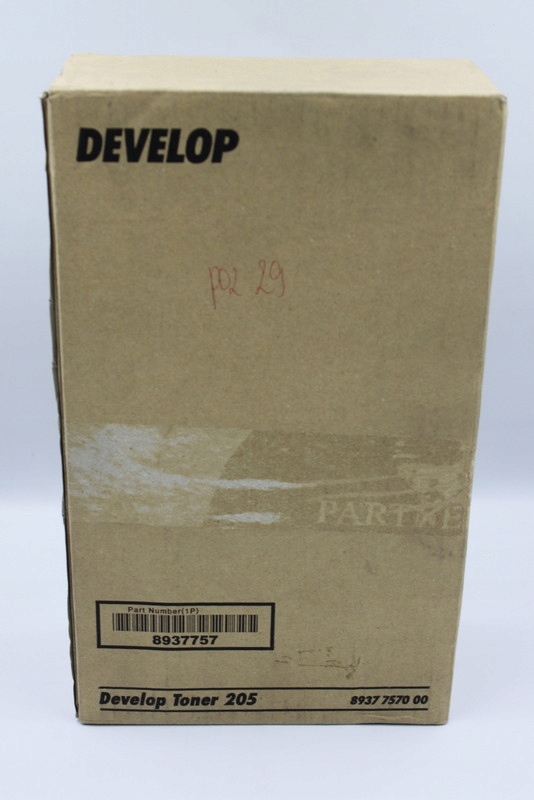 Develop 205 5937-757 Toner Černý Originál