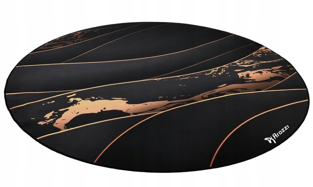 Arozzi Zona Round Floor Pad Black/Gold
