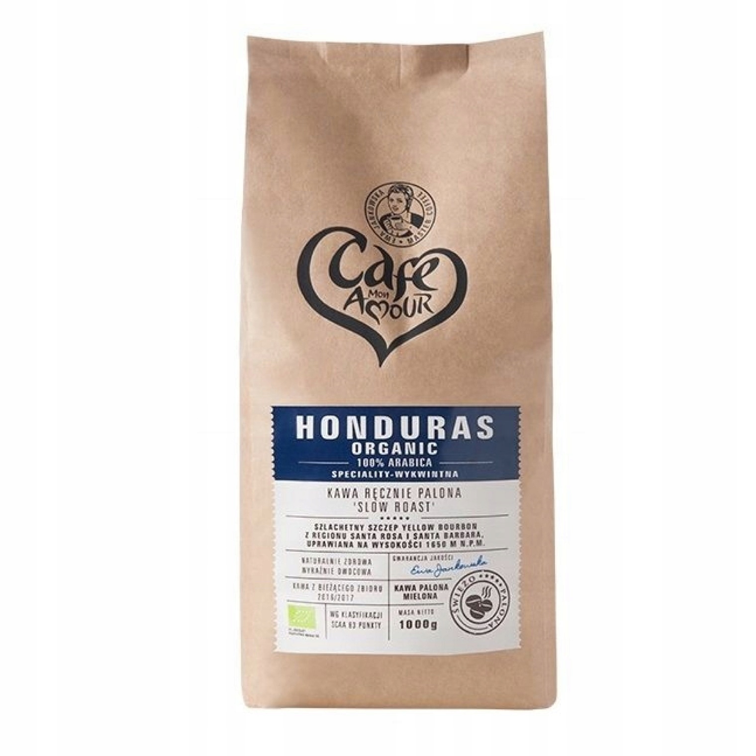 Kawa ziarnista Honduras 1kg Bio Cafe Creator