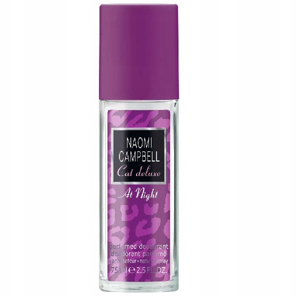 Naomi Campbell Cat Deluxe At Night 75 Ml parfémovaný deodorant pro ženy Deo