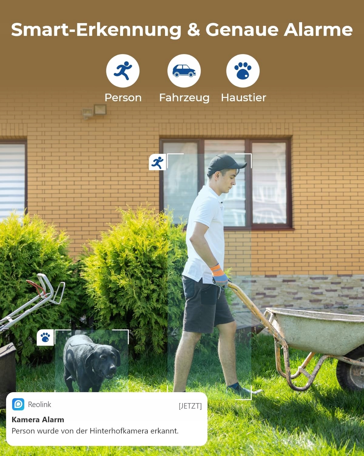 REOLINK Inteligentna Kamera Zewnętrzna Wi-Fi 6 5X Zoom Kolorowy Tryb Nocny — miniatura 4