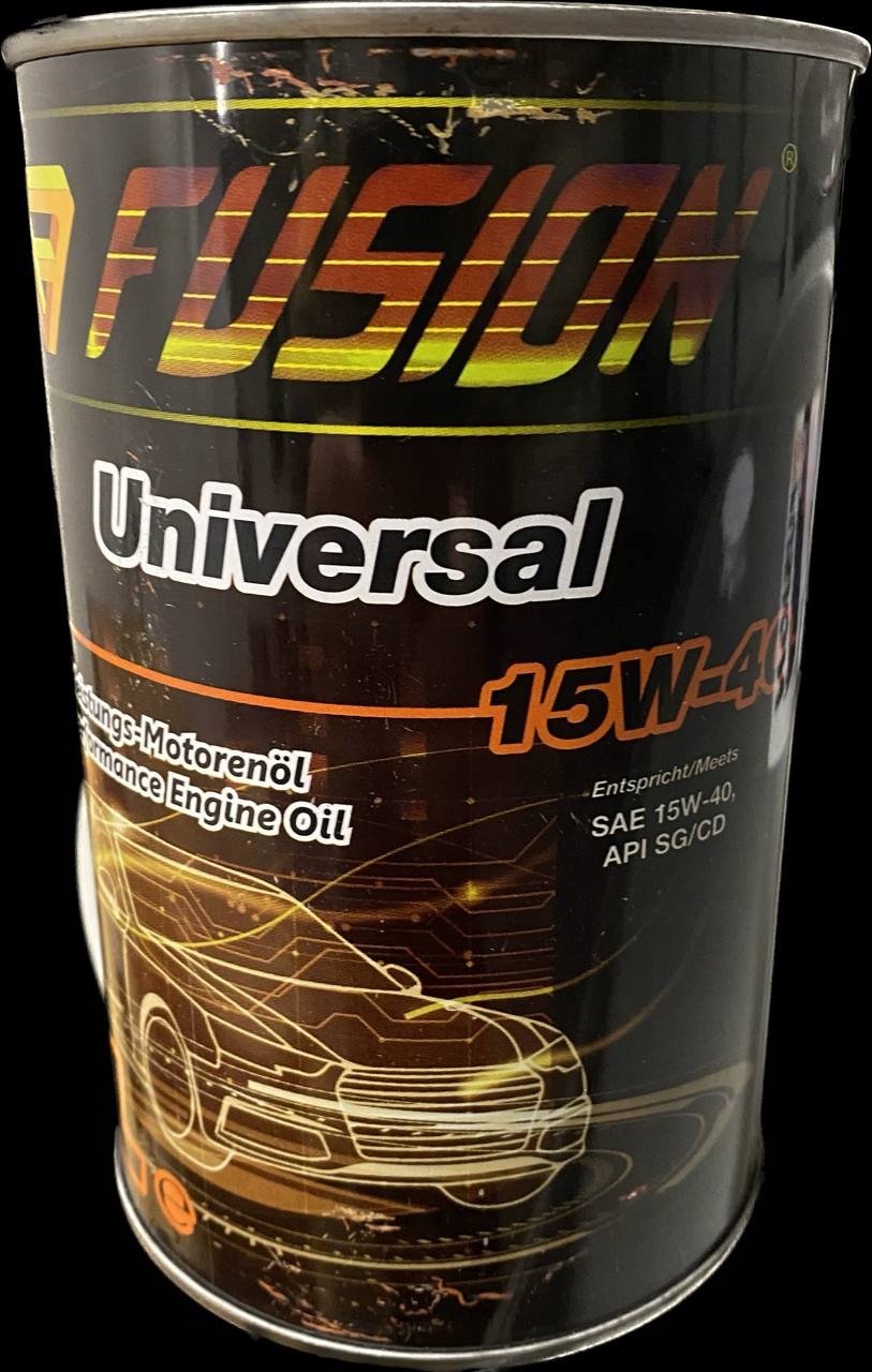

Olej mineralny Fusion Universal 15W40 1L