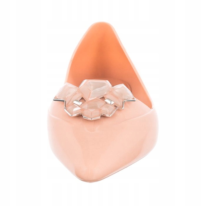 Buty Baleriny Melissa Pointy Stones 32858 Różowe Wzór dominujący bez wzoru