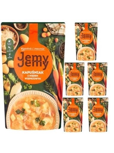 Levně 2x Kapučínová polévka Jíme s vepřovým masem 450 g x 6 kusů