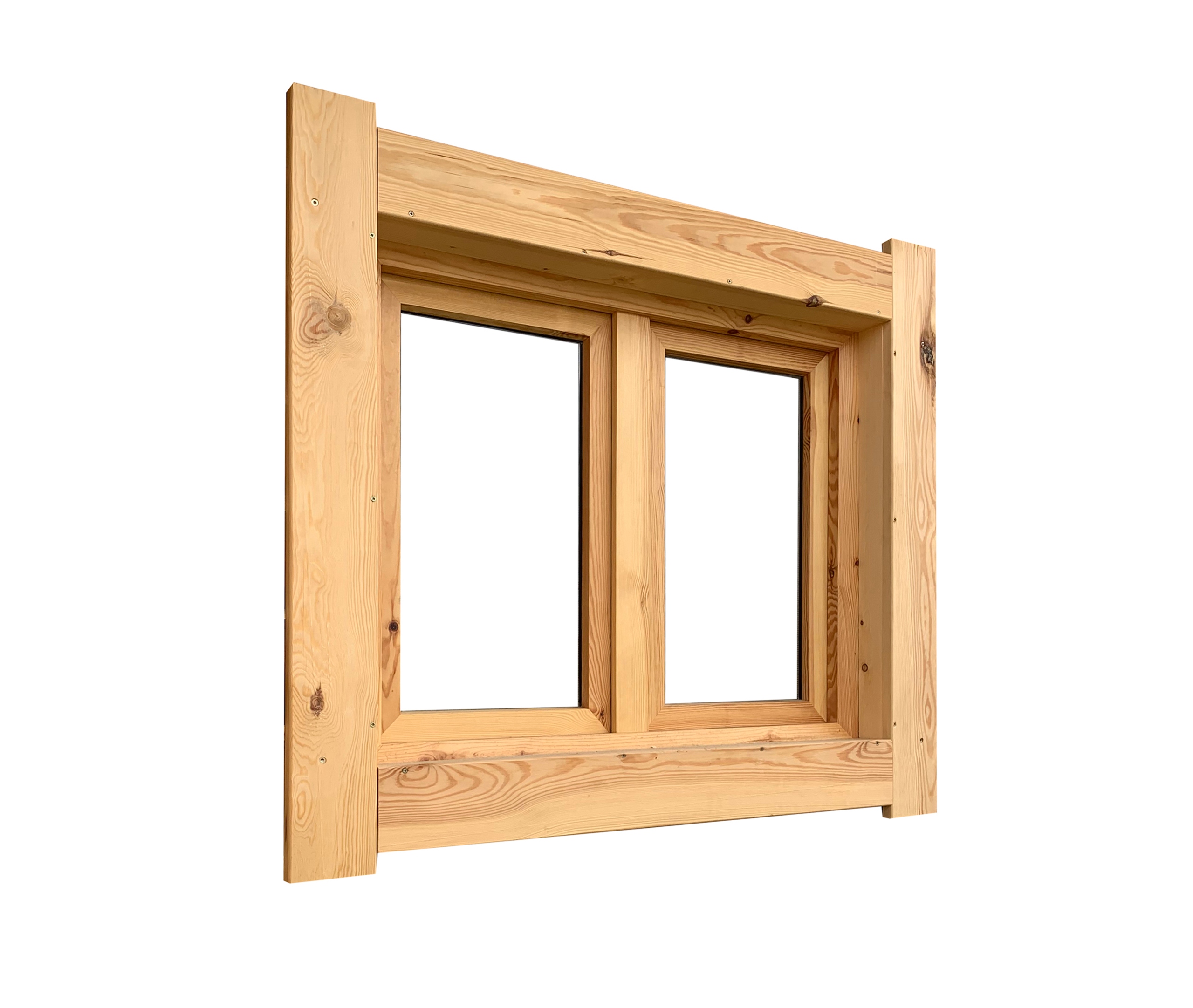 OKNO DREWNIANE STAŁE100/100 cm Szerokość okna 1000 mm