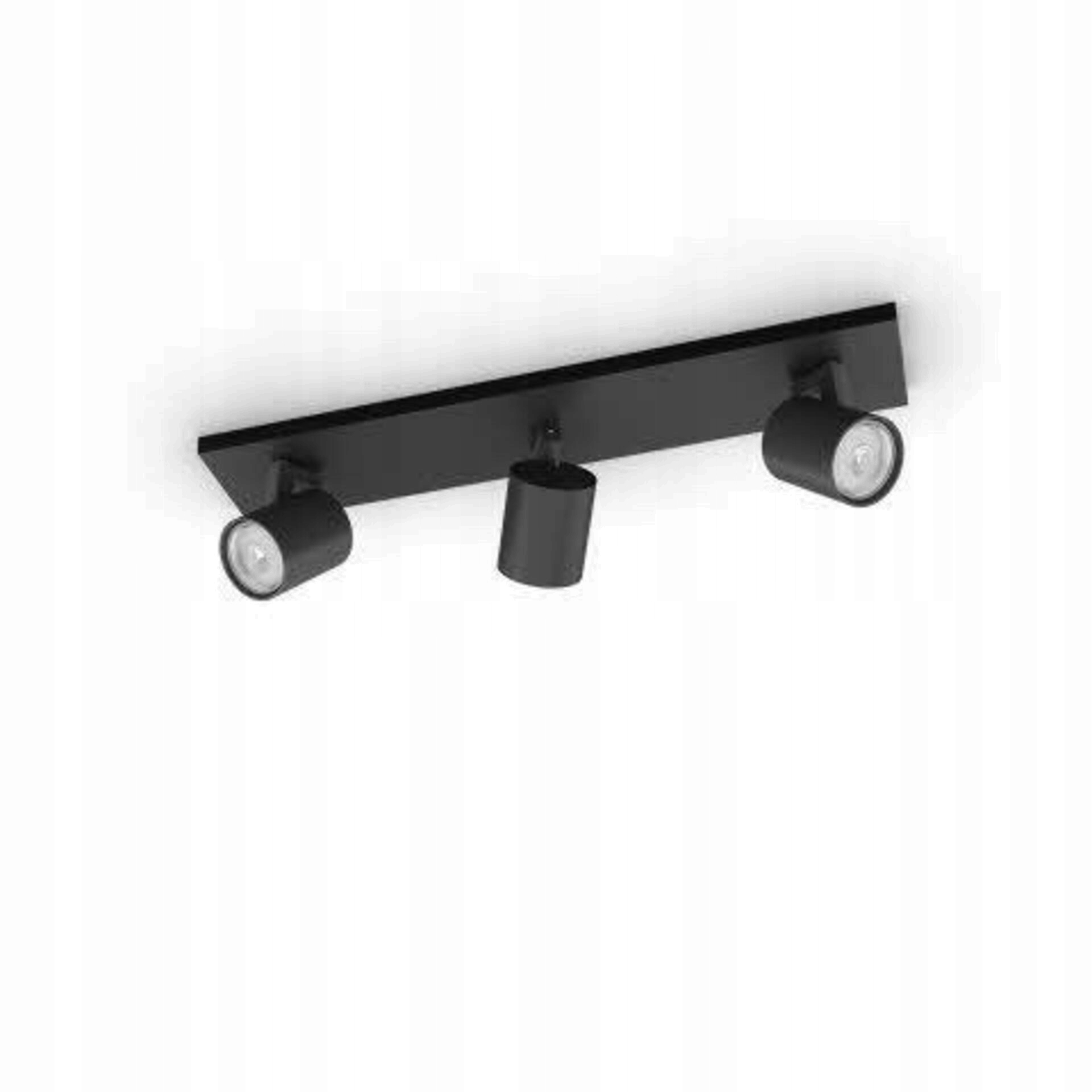 Philips Runner bodové svítidlo 3x GU10, černé, bez žárovek, IP20