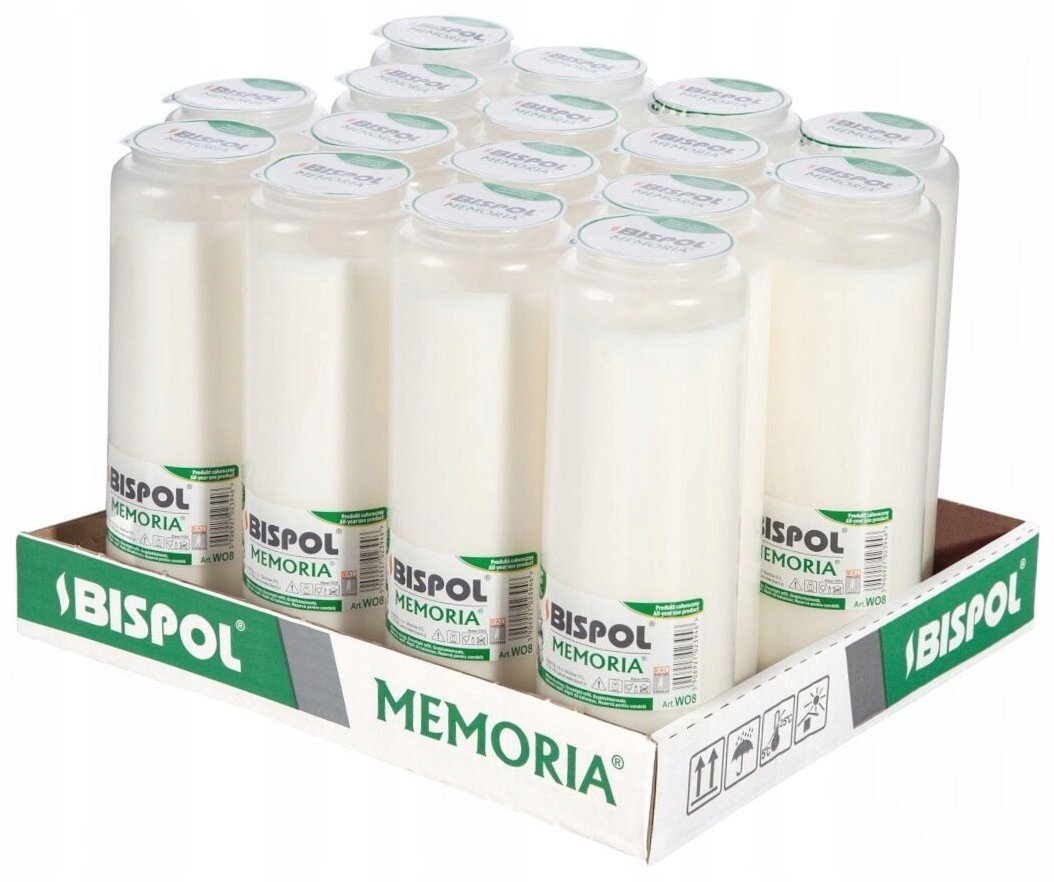 Celoroční do hřbitovních svíček Olejové Hřbitovní Svíčka Olejové Vložky Svíčka 192H /16