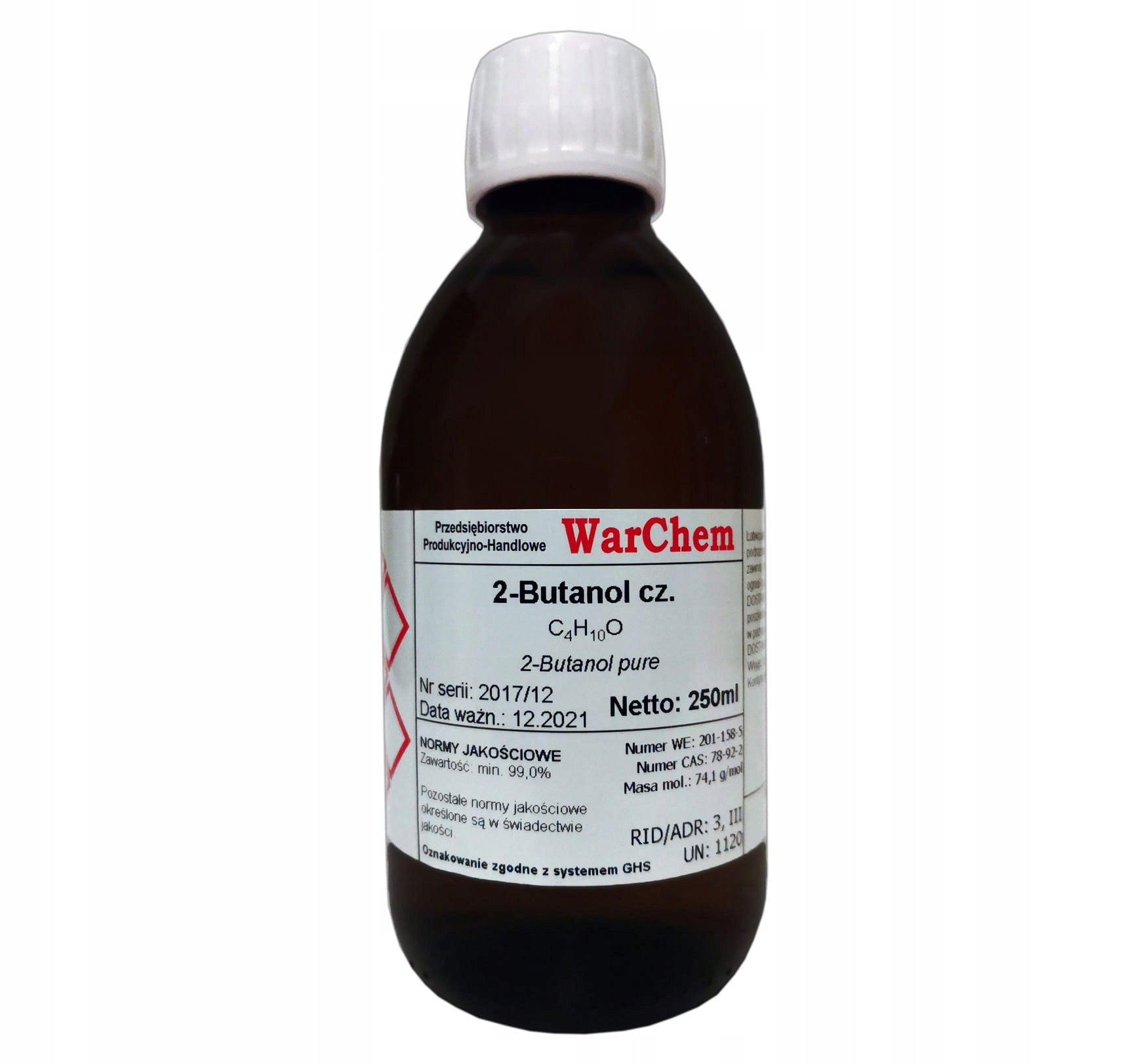 

2- Butanol czysty 250ml Warchem