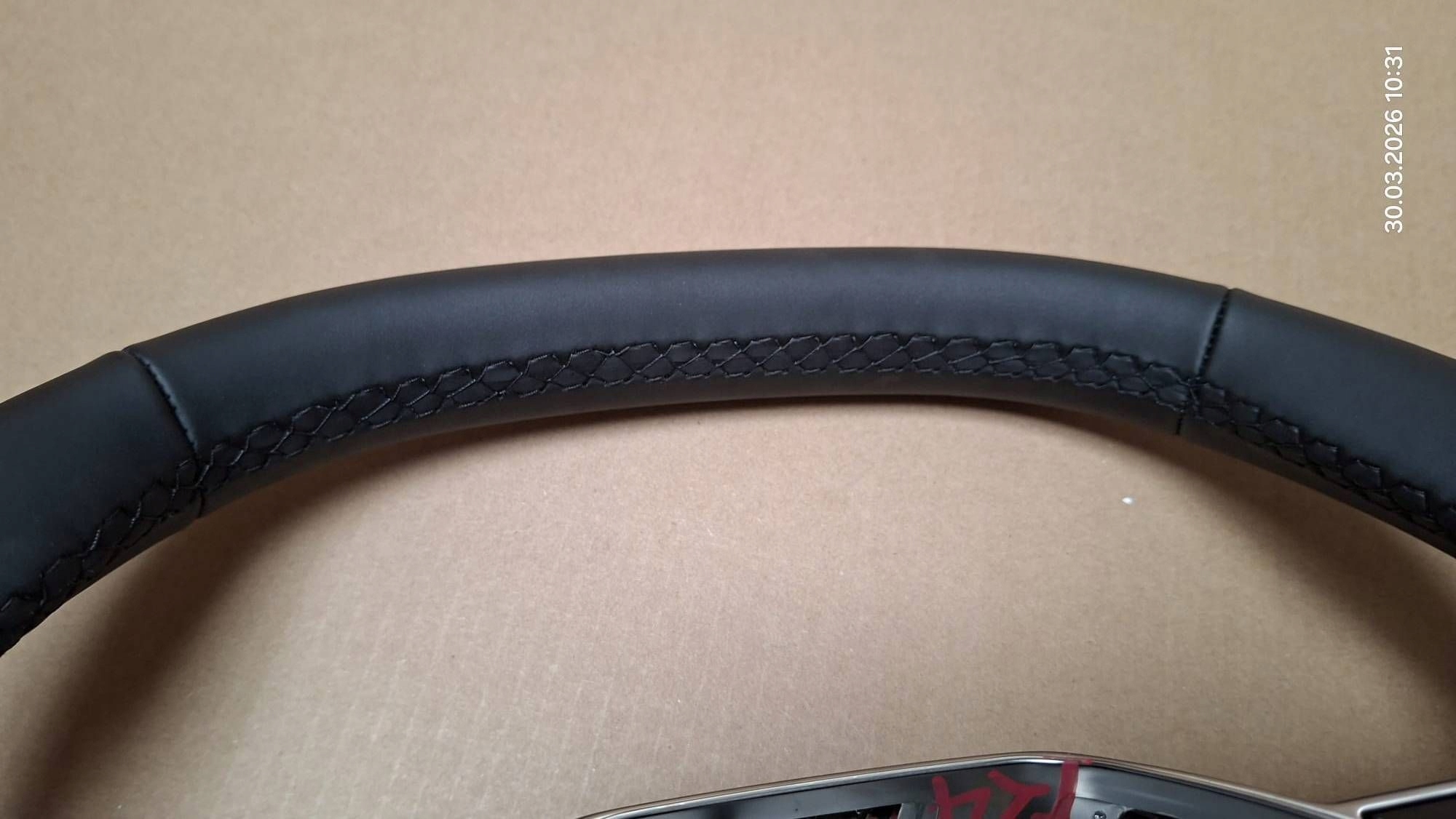 steering wheel, leather multifunkcja Renault 4 484003532R as new