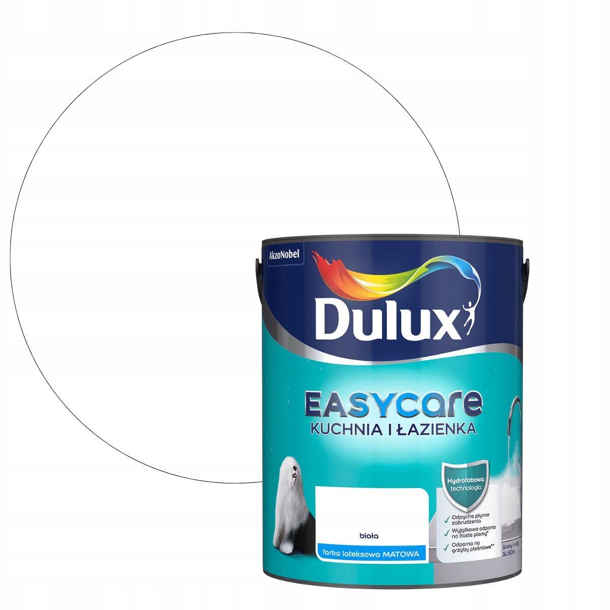 dulux> Easycare Kuchyně Koupelna 5L Bílá Matná