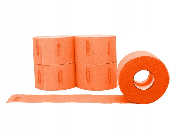 

LV3 Kołnierzyki fryzjerskie Kryza Orange 500szt