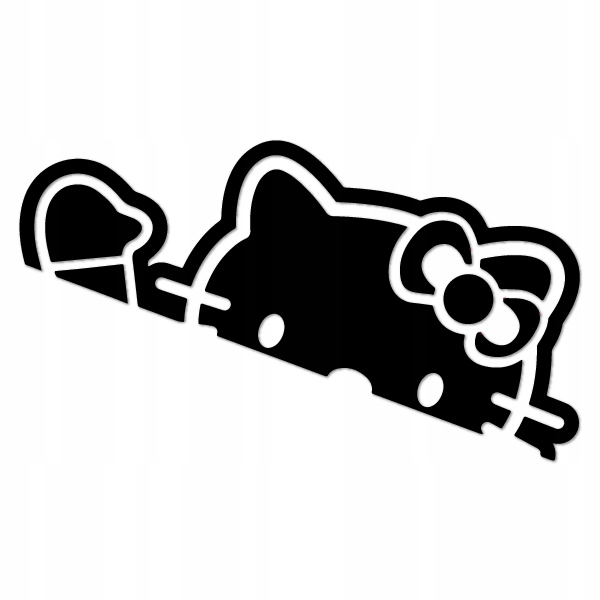 

Hello Kitty 3 Naklejka tuning 20 cm