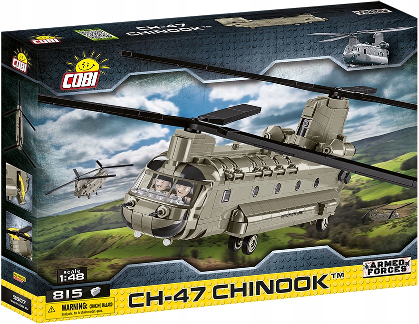 Klocki Cobi 5807 CH-47 CHINOOK ŚMIGŁOWIEC Marka Cobi