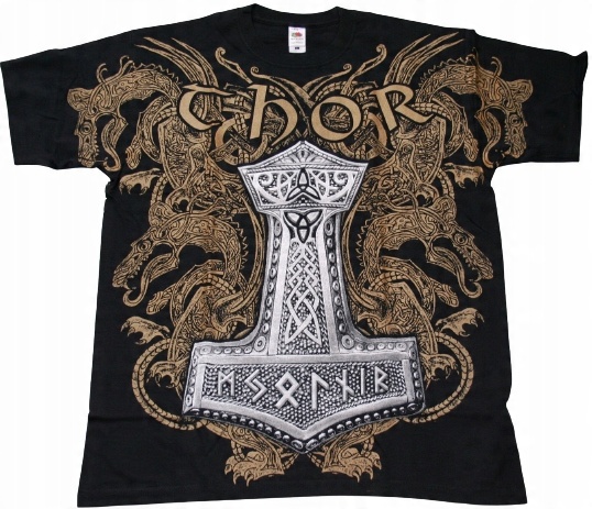 

Koszulka * Viking Thor * sitodruk Hd * rozmiar XXL