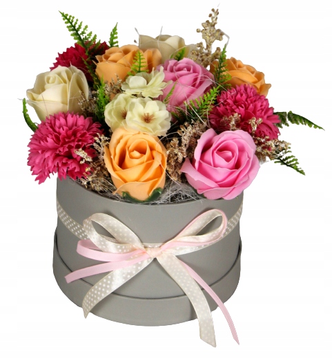 

Flower Box Kwiaty Mydlane Dzień Mamy