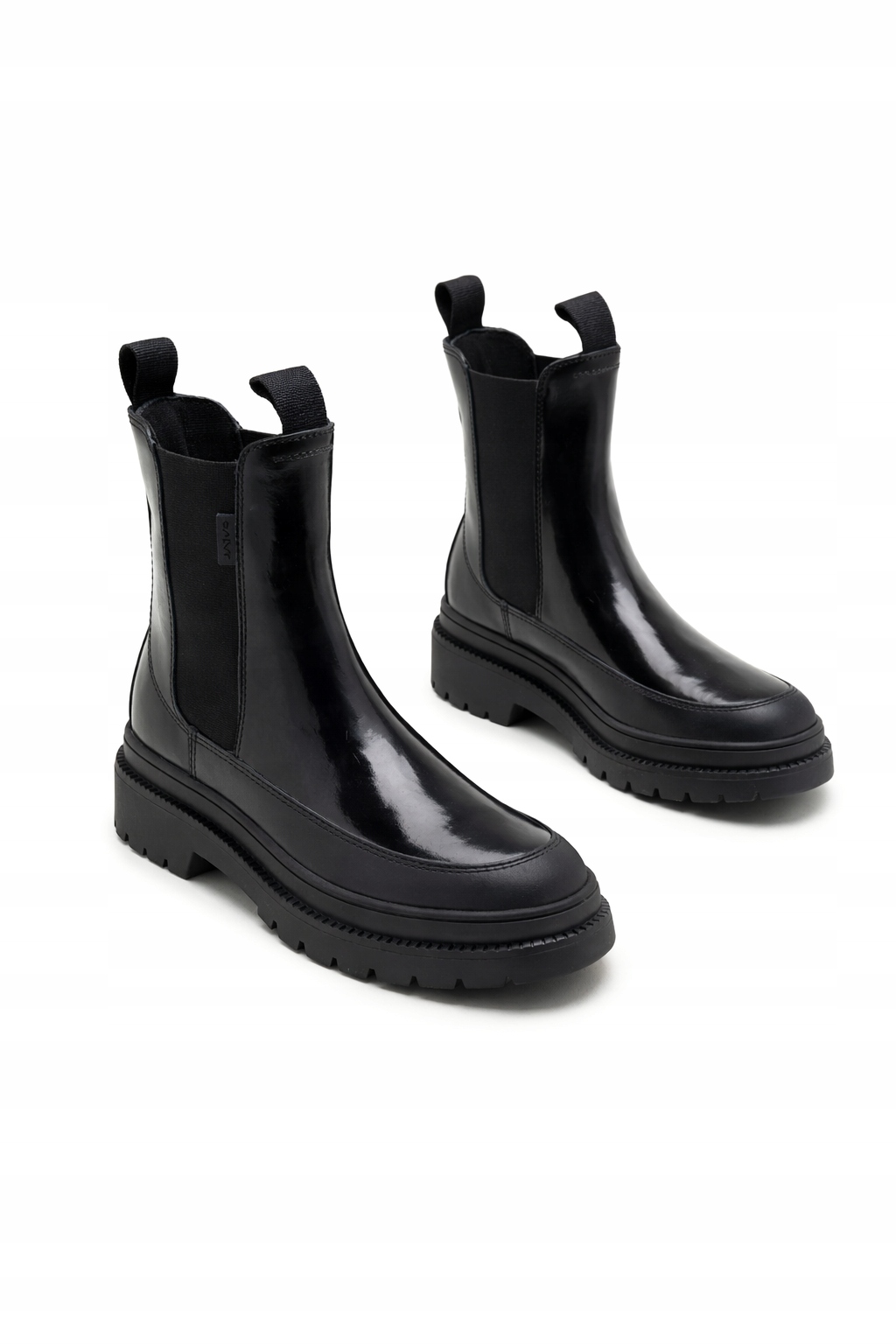 Gant Dámské Kotníkové Boty Černé Kožené Nazouvací 39 I4C