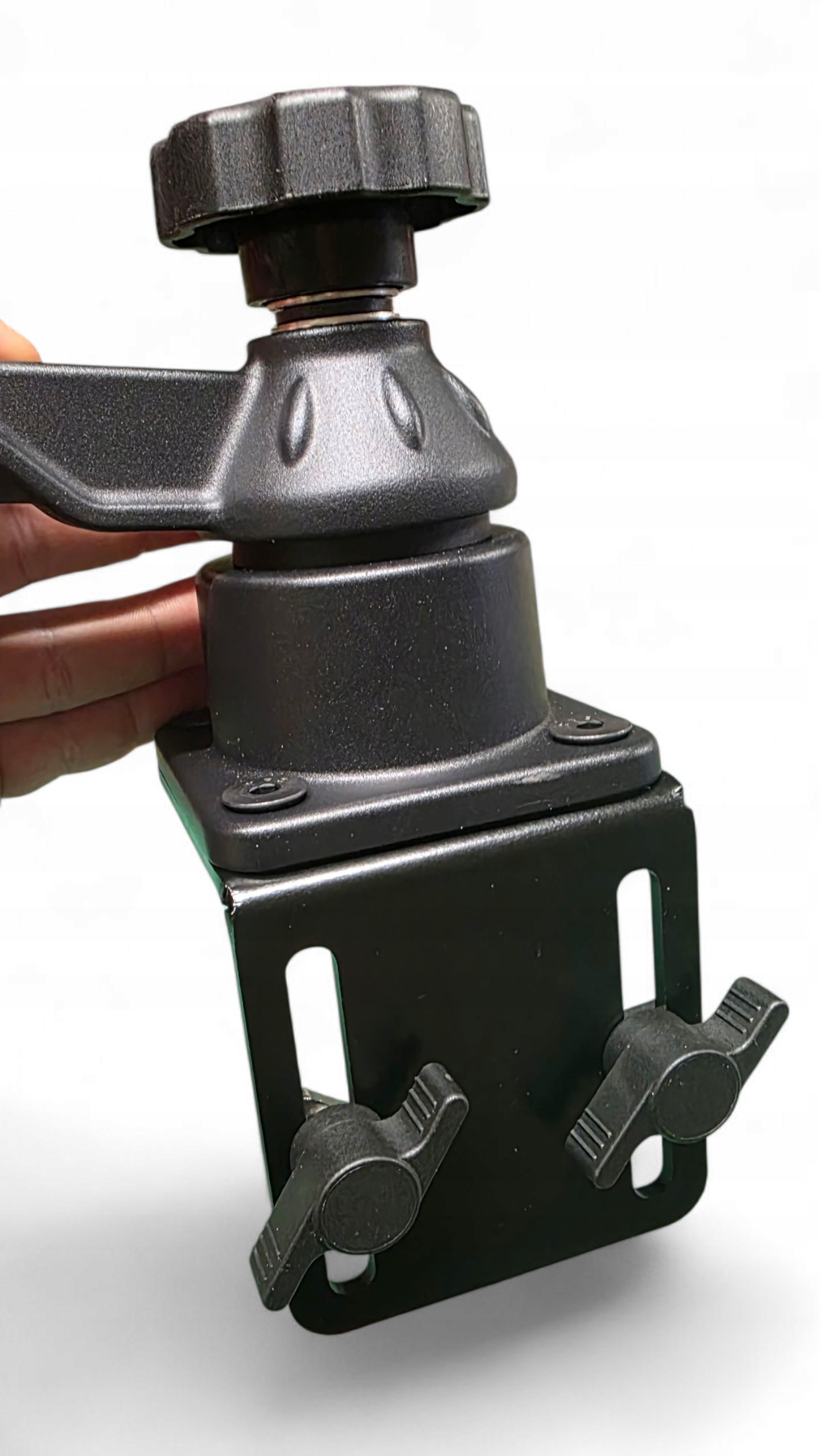 Kątownik Adapter Mocowanie Echosondy Na Łodzi Do Burty Szyny Zestaw Q-ergo