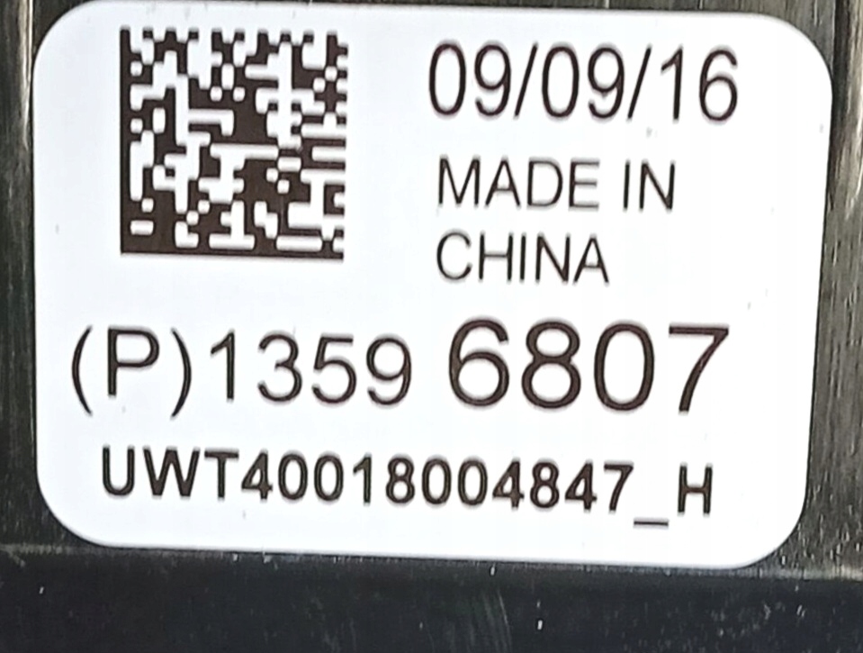 adapter USB OPEL CORSA E 13596807
