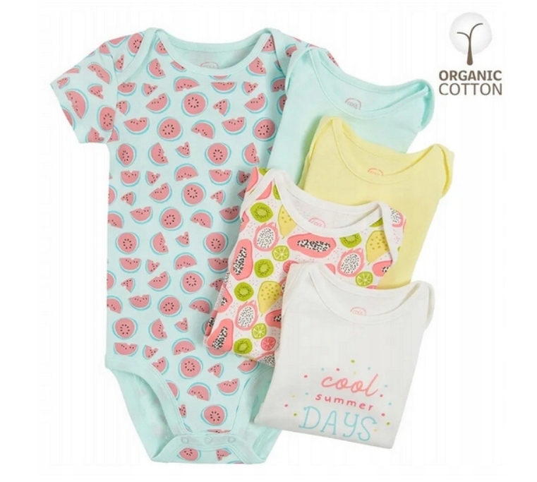 

Cool Club Body 5 pack krótki rękaw owoce r. 80