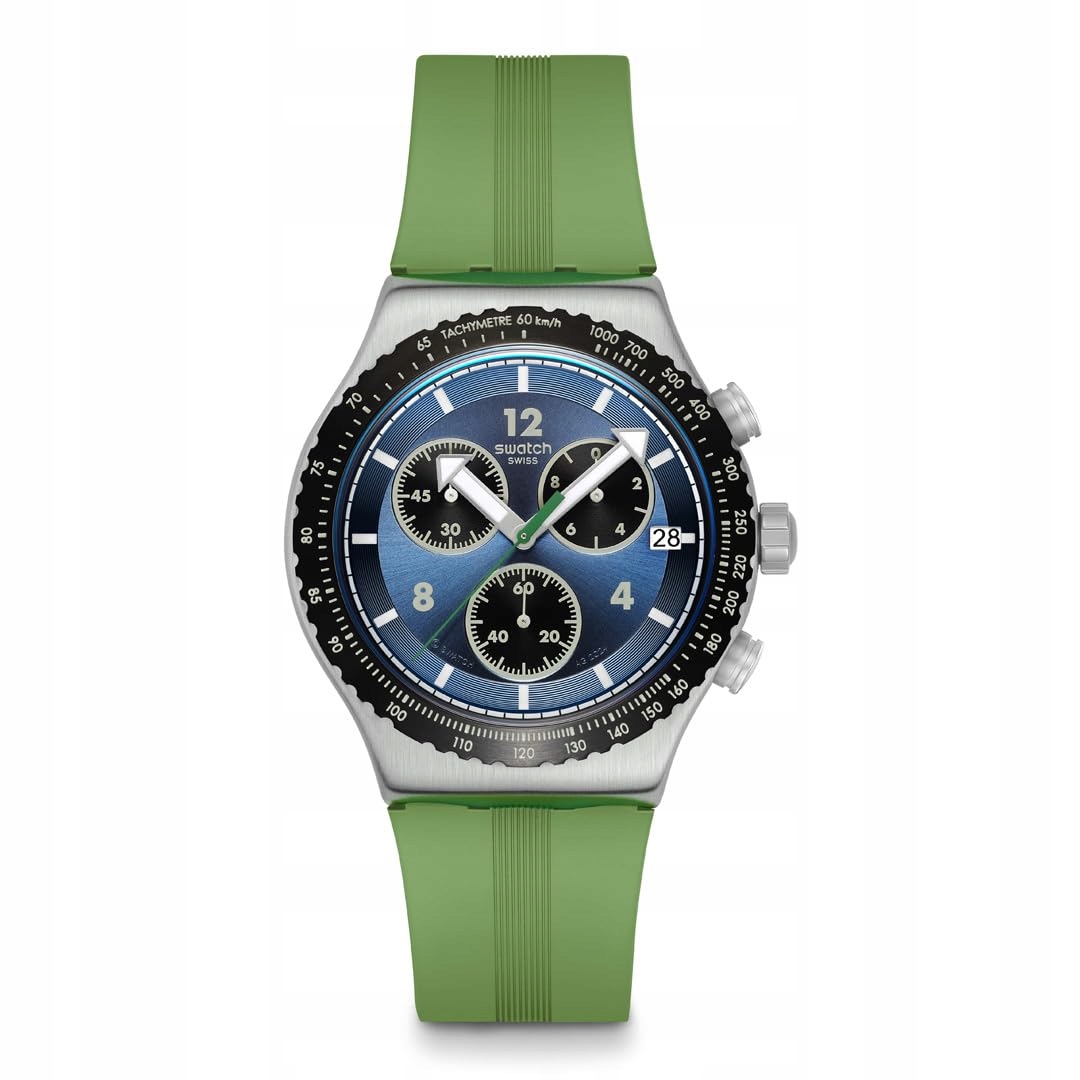 Swatch Dusk Thru The Leaves YVS531, grün, Riemen