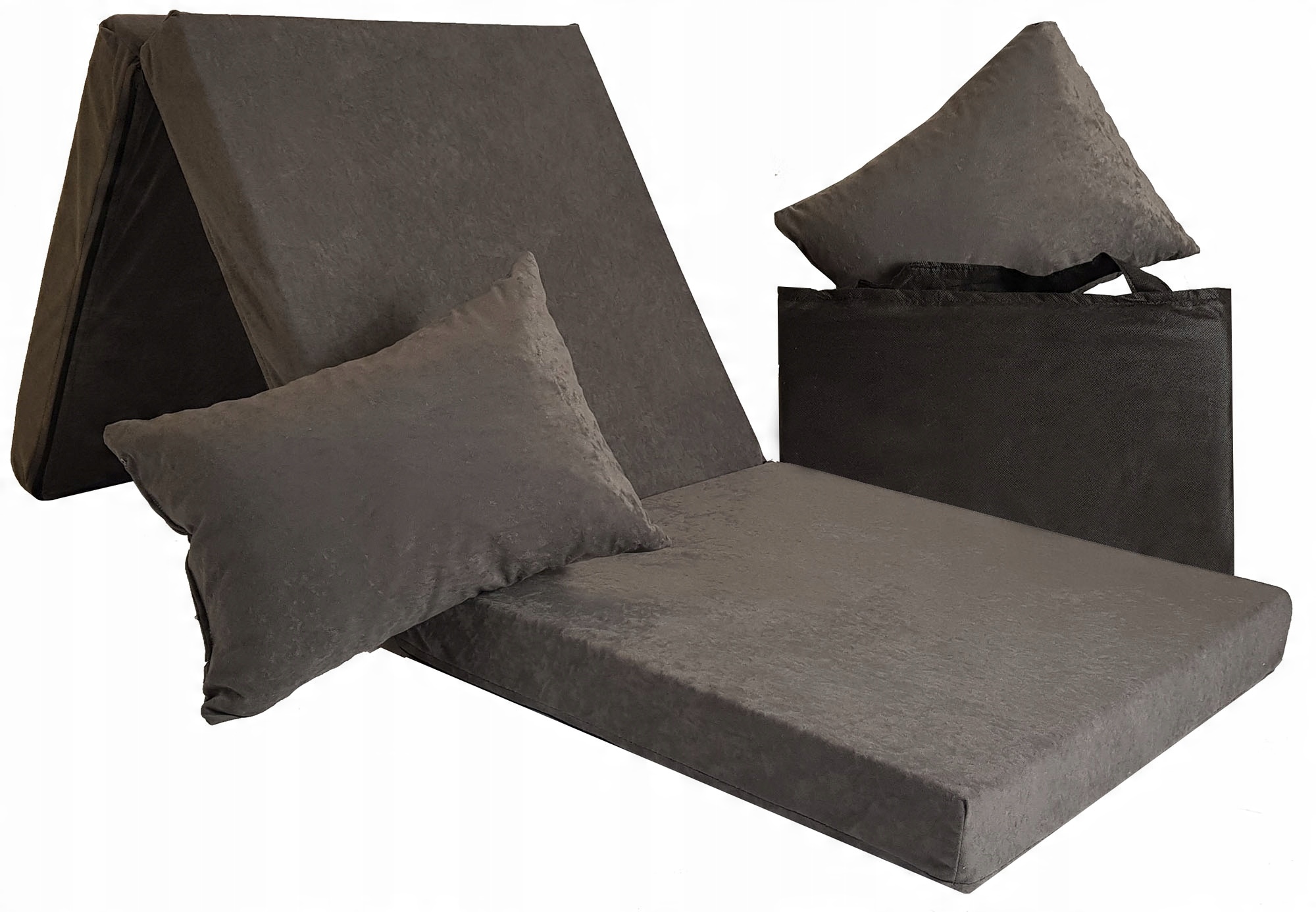 

Materac składany 192/60/8 poduszka torba