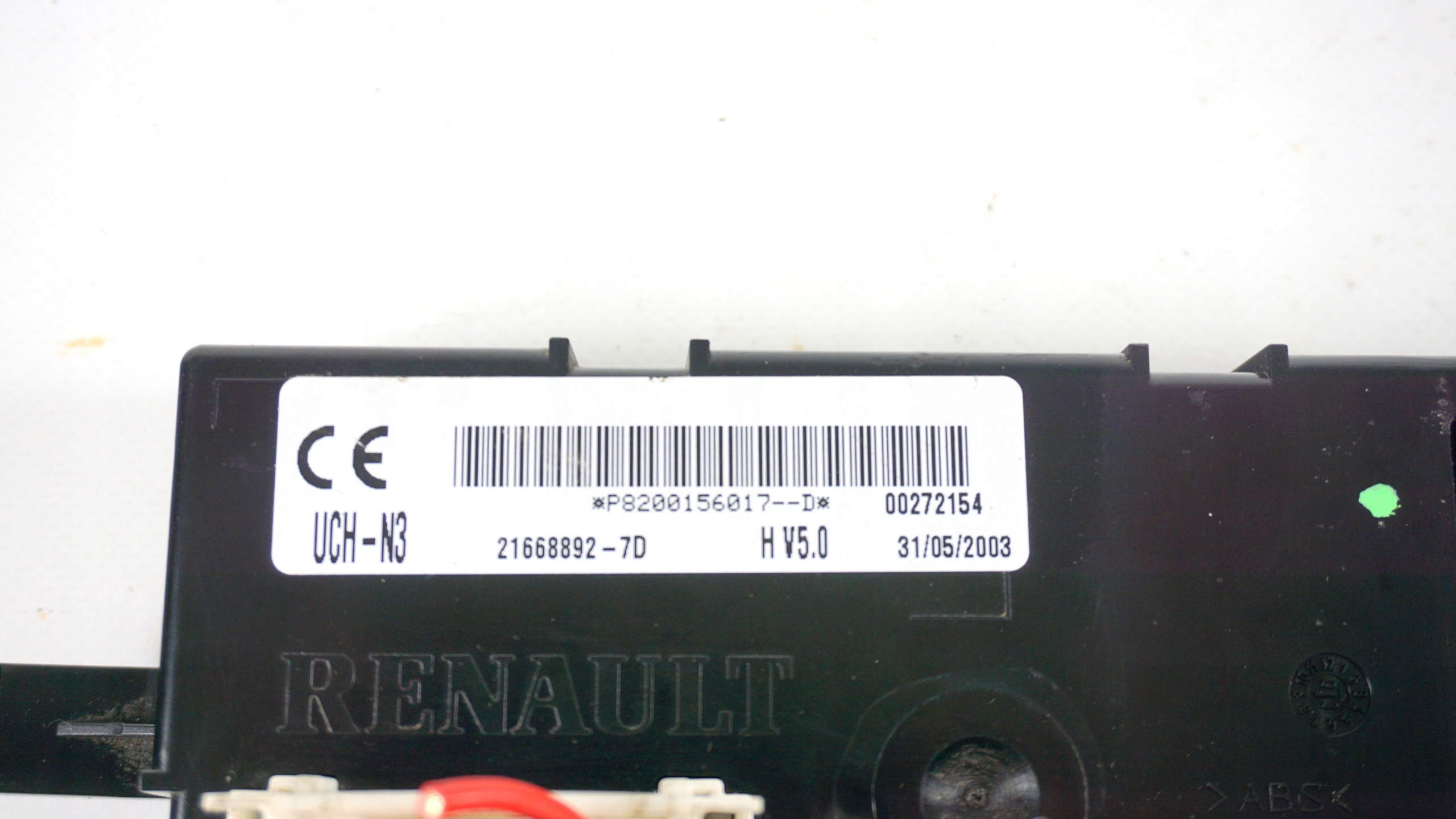 compartment UCH-N3 module BSI UCH N3 OPEL VIVARO RENAULT TRAFIC II 8200156017D