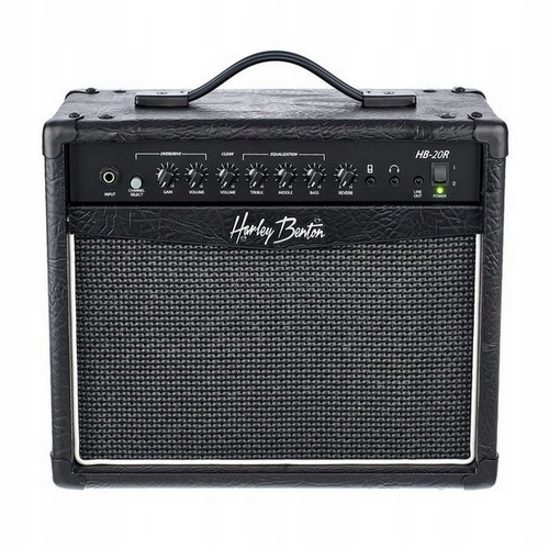 Combo kytarový zesilovač 20W Harley Benton HB-20R Aux Sluchátkový konektor