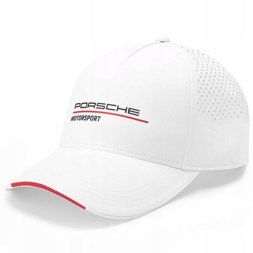 Čepice Porsche Motorsport Logo bílá