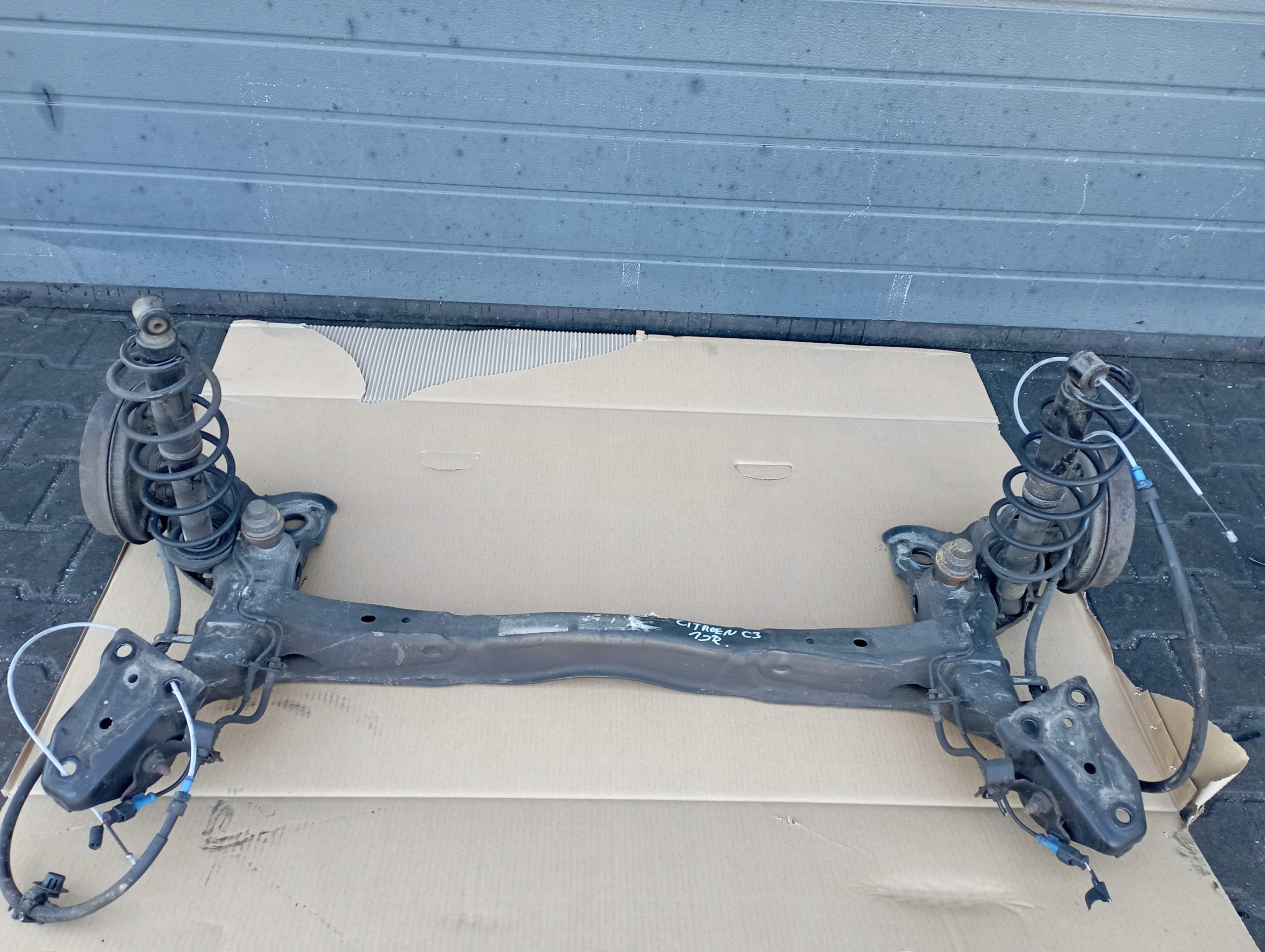 CITROEN C3 II 2 1.2 VTI ZAWIESZENIE BELKA TYŁ TYLNE