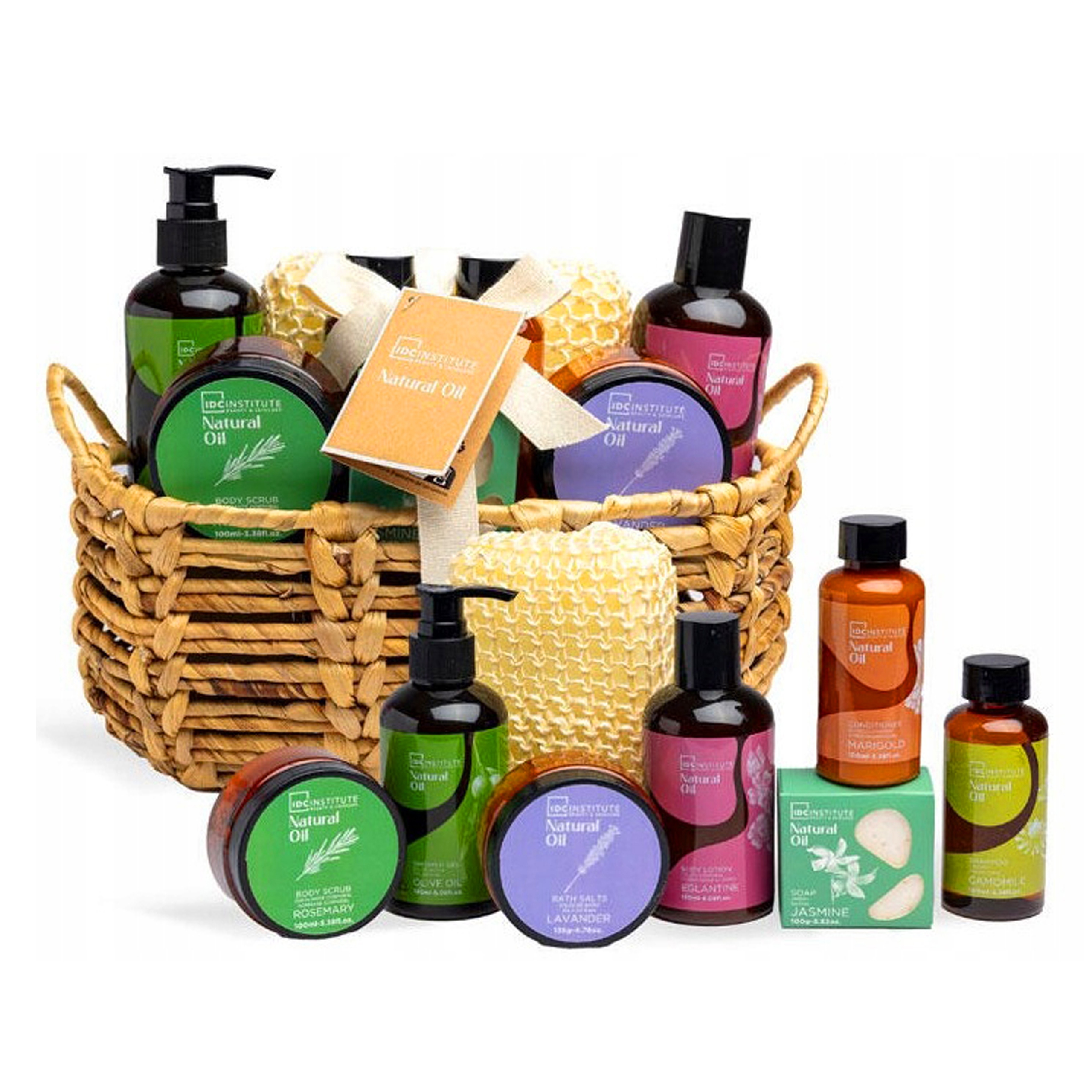 IDC Duży Kosz Zestaw Prezentowy Kosmetyków Ciała Kąpieli Na Walentynki